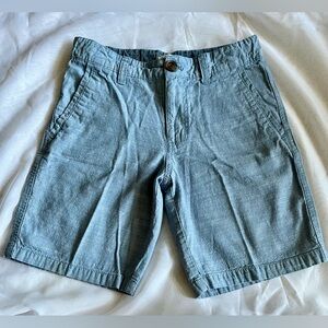 Cat & Jack Light Blue Linen Shorts - Size 10